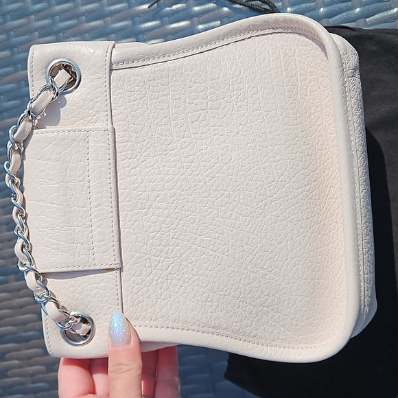 CHANEL Reissue Pink Caviar Leather Silver Turnlock Chain Crossbody Bag - Picture 5 of 10